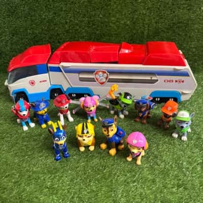 Paw Patrol Launcher & Toys - Mix Lot 1 