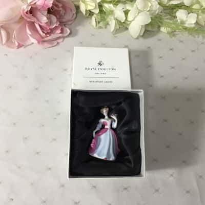 Royal Doulton "Amy" M249 Miniature Ladies Bone China Figurine (boxed)