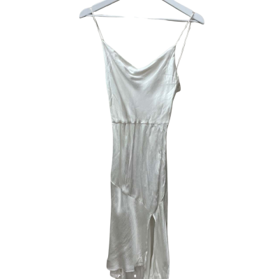 Bec & Bridge Womens  Size 10 Shoestring Strap Dress White 