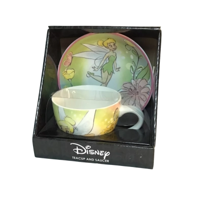 Disney Tinker Bell Cup and Saucer Boxed
