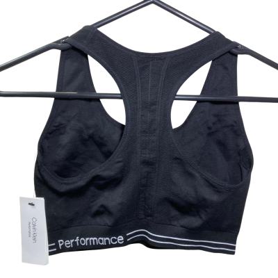Calvin Klein Performance Womens  Size M  Performance Women's Medium Impact Bra W/Rem. 