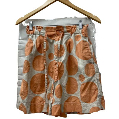 Marimekko / Uniqlo Womens  Size XS Shorts Peach/Beige / Polka Dot 