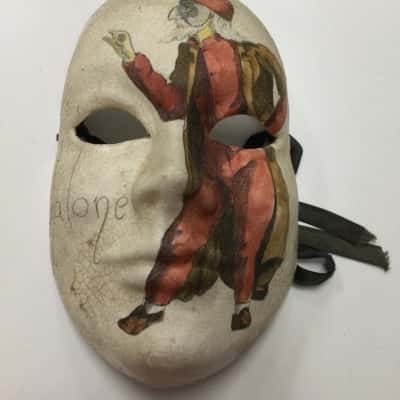 3 Venetian Paper Mache Masks