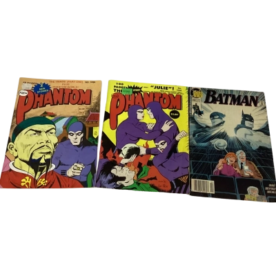 3 Graphic Comic Books