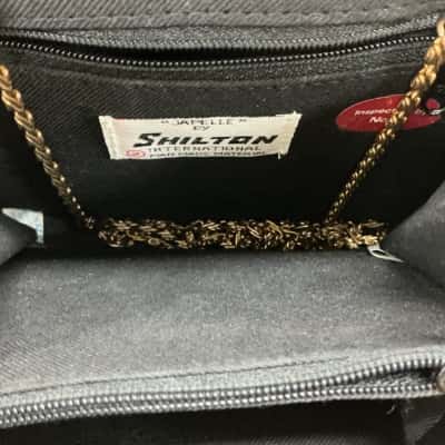 Janelle by Shelton Vintage Womens Handbag Black  