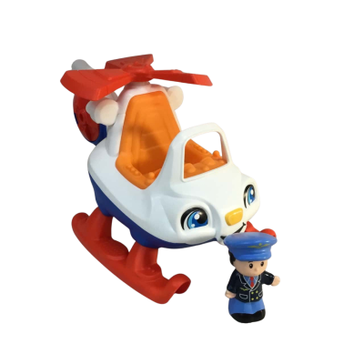 Fisher Price Helicopter and Pilot