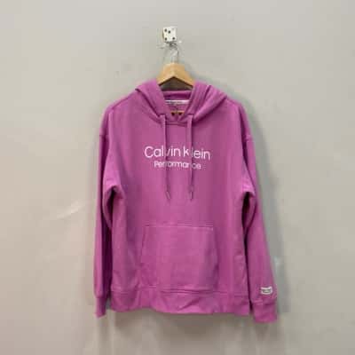 Calvin Klein Performance Womens  Size L Hoodie Purple 