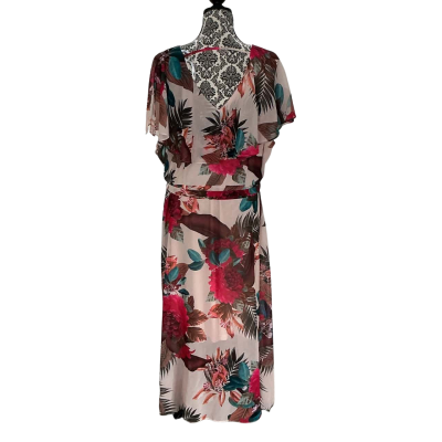 City Chic Womens  Size XL Floral Dress Floral 