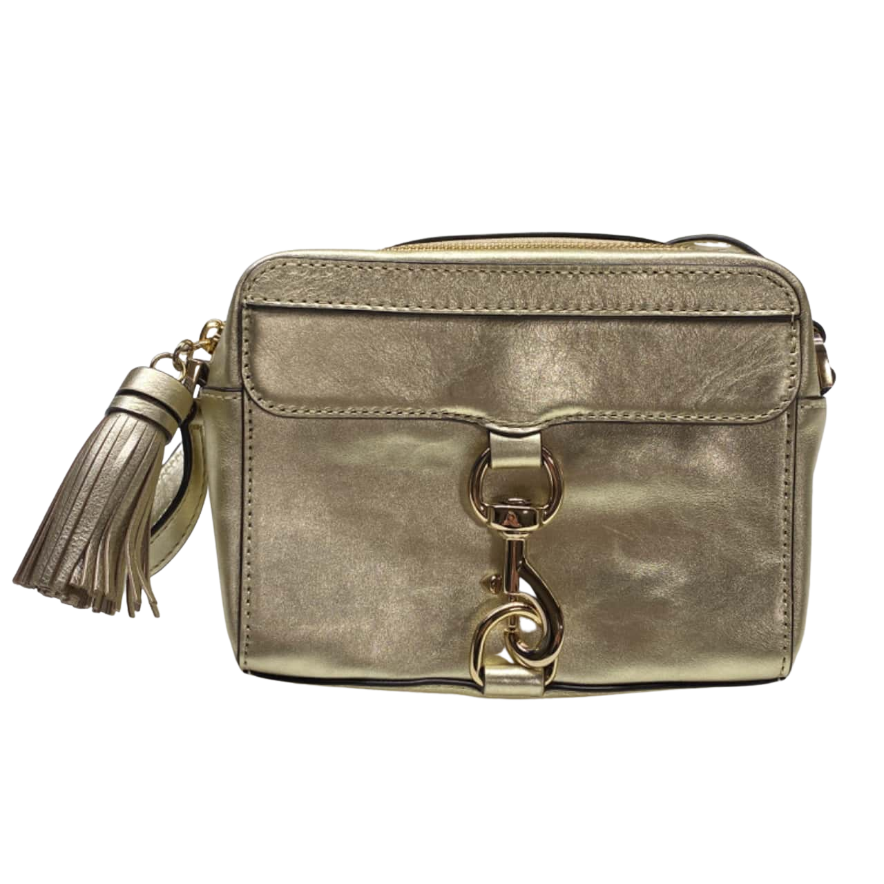 Rebecca Minkoff Womens Gold Cross Body Bag (s)