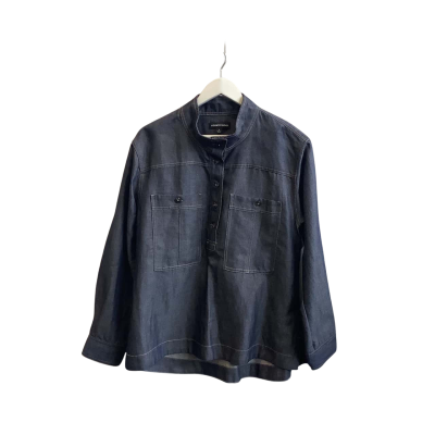 Country Road Womens Size 16 Button Up Denim Top Blue