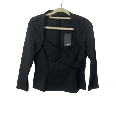 BNWT Cue  Size 12 Long Sleeve Top Grey rrp$195