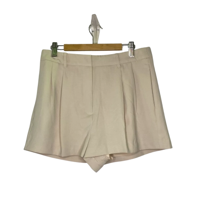 Kookai Womens  Size 8 Tailored Shorts Beige 