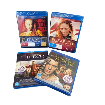 British Royalty Movies/Series on Blu-Ray x 4 (Sealed)