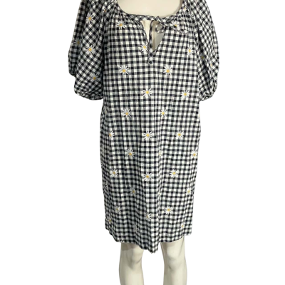 Sportsgirl Womens  Size 14 Casual Dress Checked 