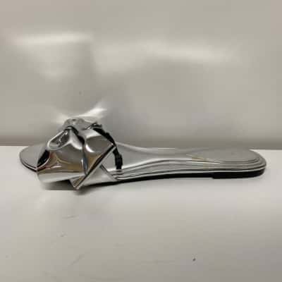 Zara Womens  Size 41 Sandals Silver 