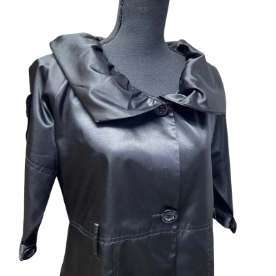 Ne-net black jacket dress size S made in Japan 