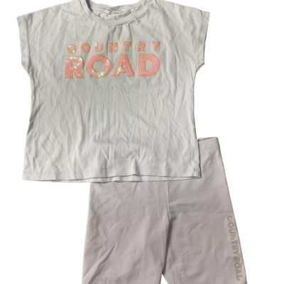 Kids Country Road Size 6 Purple Matching Set