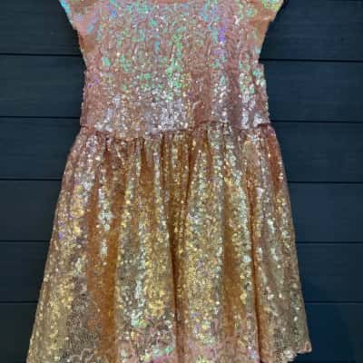 Seed Kids  (1)Size 3 Dresses & Skirts Gold / Peach 