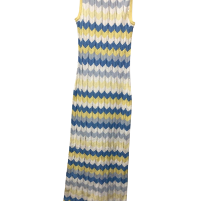 BNWT Lily Loves Size S Crochet Multicoloured Casual Dress