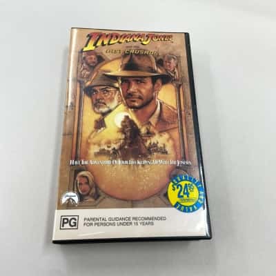 Indiana Jones and the Last Crusade VHS