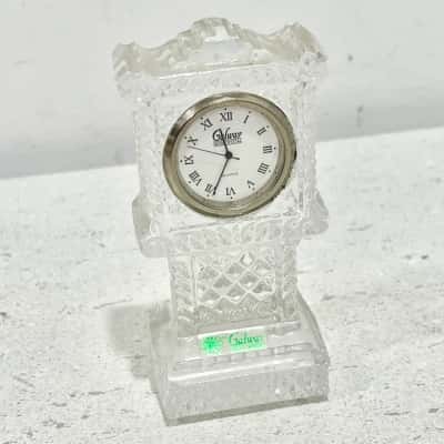 Galway Irish Crystal Small Clock 