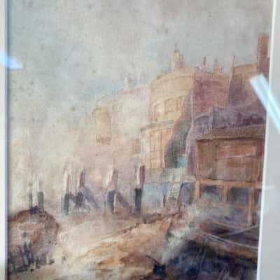 J Moffat Perkins old lime house print