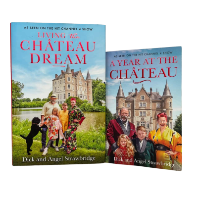 Living at the chateau book set (Dick and Angel Strawbridge)