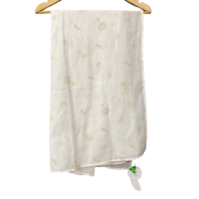 BNWT Purebaby x Nikita Rotumah One Size Pattern/White Baby Wrap 