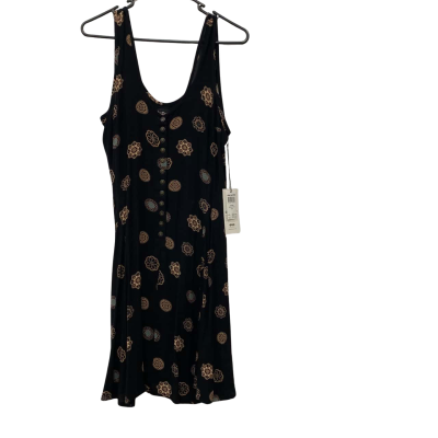 Element Women's  Sleeveless Casual Dress - Black  / Pattern - Size 8 - NWT