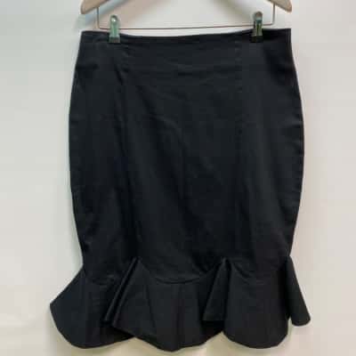 KITTEN D’AMOUR Womens Size 14 Pencil Skirt Black  
