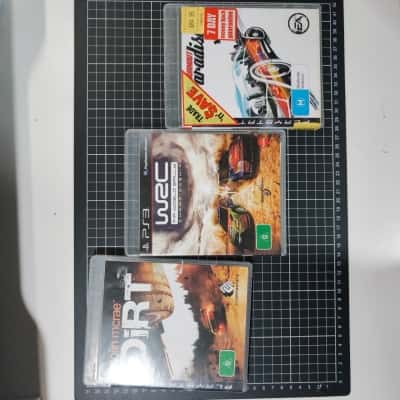 PS3 Racing Car Games Trio PreOwned 