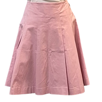 Cue Womens  Size 8 Mini Skirt / Pleated Skirt Pink  