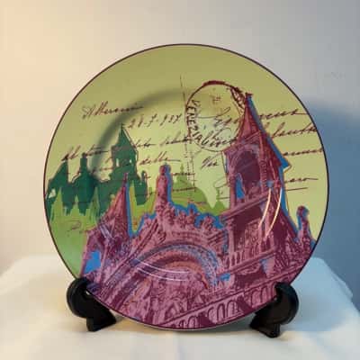 Collectible plates - around the world 