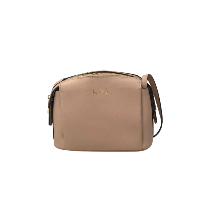  Womens tde. Cross Body Bag Beige Pink  