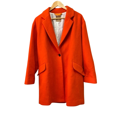 BOSS Womens  Size 10 Winter Coat Orange 