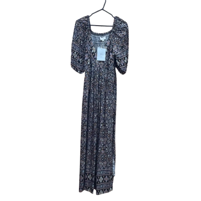 The Poetic Gypsy Womens  Size 14 Maxi Dress Black  / Floral 