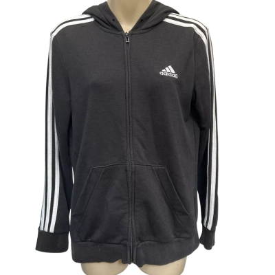 Adidas Womens Size S/8-10 Black Hoodie 