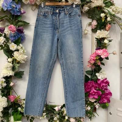 Camilla & Marc Womens  Size 29 / 8 Cropped/Straight Leg Pants Blue 