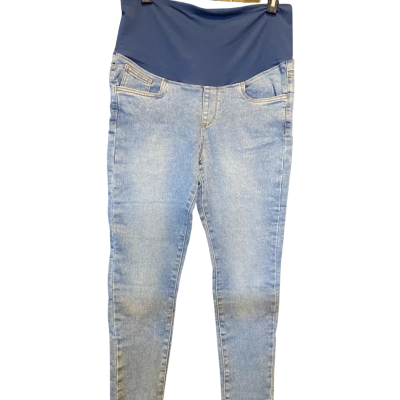 Cotton On Womens  Size 12 Straight Leg Jeans Blue maternity 