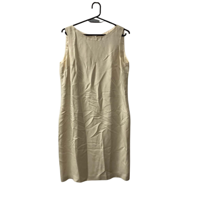 Perri Cutten Women's  Size 12 Short Sleeve Dress in Cream 