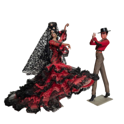 Marin Chiclana Flamenco Dancer Pair
