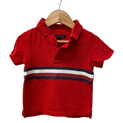 Tommy Hilfiger Kids  Size 12-18m Navy Blue / Red / White 