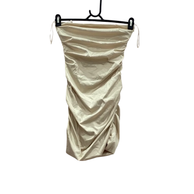 Glassons Womens Size 6 Champange Strapless Dress 