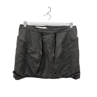 Carly Hunter Womens  Size M Mini Skirt Grey 