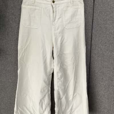 Arnhem Chord Pants,  Size 12 Cream 