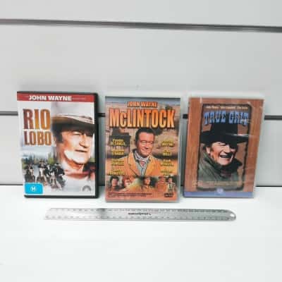 John Wayne DVD Trio Bundle 