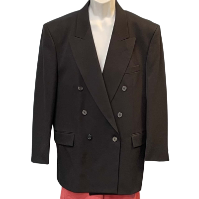 Bongardi Mens Size XL Suit Jacket Black