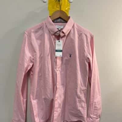 NEXT Mens Pink  Longsleeved Shirt Size M BNWT