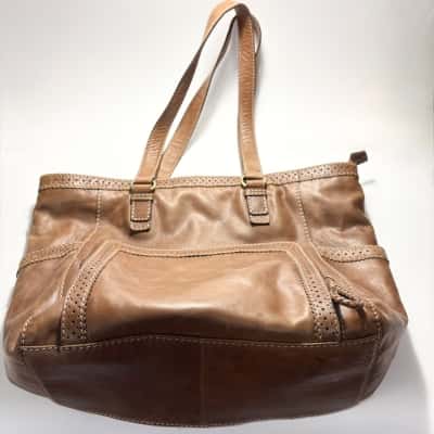  Colorado Brown Leather Handbag 