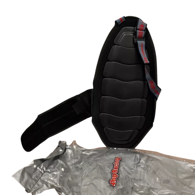 4bp Mens Motorcycle Back Protector/Support Size L Black  